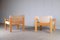 Model Natura Leather and Pine Easy Chair by Karin Mobring, 1970s, Image 2