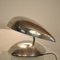 Space Age Polished Aluminum Table Lamps, 1980s, Set of 2 2