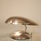 Space Age Polished Aluminum Table Lamps, 1980s, Set of 2 6
