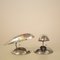 Space Age Aluminium Tischlampen, 1980er, 2er Set 9