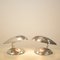 Space Age Polished Aluminum Table Lamps, 1980s, Set of 2 10