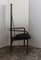 Schwarzer Italienischer Beistellstuhl von Vico Magistretti für Poggi, 1980er 6