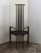 Italian Black Side Chair by Vico Magistretti for Poggi, 1980s, Image 5