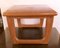Vintage Danish Solid Teak Square Coffee Table from Niels Bach, 1970s, Image 1