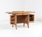 Bureau Art Déco en Chêne de Allan & Co., Pays-Bas, années 20 9