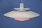 Danish Orange Accent Ceiling Lamp from Form Light, 1960s, Image 3