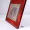 Red Goatskin Picture Frame by Aldo Tura, 1950s 2