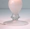 Lámpara de mesa italiana de vidrio, años 50, Imagen 5