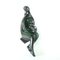 Estatuilla de cerámica esmaltada metálica de Keramia, años 60, Imagen 1
