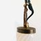 Vintage Deckenlampe aus Muranoglas mit Spiralmuster, 1960er 7