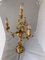 Antique Art Nouveau Golden Bronze Table Lamp 5