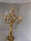 Antique Art Nouveau Golden Bronze Table Lamp 2