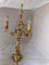 Antique Art Nouveau Golden Bronze Table Lamp 6