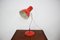 Lampada da tavolo Mid-Century rossa di Napako, anni '60, Immagine 1