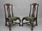 18th Century Portuguese Walnut Dining Chairs, Set of 2 1