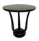 Black Lacquer Three-legged Side Table, Image 1