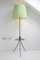 Mid-Century Plissé Floor Lamp with Stand, 1950s, Image 11