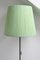 Mid-Century Plissé Floor Lamp with Stand, 1950s, Image 6
