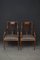 Antique Victorian Mahogany Dining Chairs, Set of 2 2