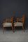Antique Victorian Mahogany Dining Chairs, Set of 2, Image 5
