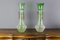 Large Art Nouveau Crackle Glass Vases, 1930s, Set of 2 6