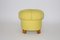 Art Deco Austrian Yellow Stool, 1930s, Image 2