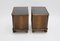 Small Art Deco Austrian Walnut Dressers, 1930s, Set of 2, Image 6