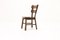 Spanish Brutalist Oak Dining Chairs, 1950s, Set of 6, Image 1