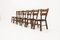 Spanish Brutalist Oak Dining Chairs, 1950s, Set of 6, Image 13