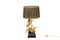 Gilt and Silvered Brass Table Lamp, 1960s, Image 9