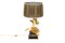 Gilt and Silvered Brass Table Lamp, 1960s, Image 10