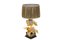 Gilt and Silvered Brass Table Lamp, 1960s 1