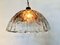 Vintage White and Red Murano Glass Ceiling Lamp, 1960s 2
