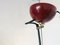 Vintage White and Red Murano Glass Ceiling Lamp, 1960s 10