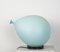 Blaue Vintage Balloon Tischlampe von Yves Christin für Bilumen, 1980er 2