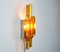 Amber Glass Sconce by Svend Aage Holm Sørensen for Holm Sørensen & Co, 1960s 9