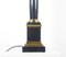 Große Hollywood Regency Tischlampe aus Marmor & Messing, 1970er 5