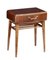 Mahogany Nightstand by Axel Larsson for Bodafors, 1950s, Image 1