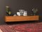 Credenza Mid-Century impiallacciata in legno di noce, anni '50, Immagine 7