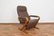 Fauteuil Mid-Century avec Repose-Pied, Danemark, 1970s 1