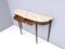 Ebonized Beech & Marble Console Table, 1950s, Image 6