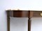 Ebonized Beech & Marble Console Table, 1950s, Image 12