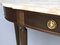 Ebonized Beech & Marble Console Table, 1950s, Image 14