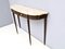 Ebonized Beech & Marble Console Table, 1950s, Image 5