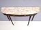 Ebonized Beech & Marble Console Table, 1950s, Image 7