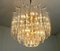 Vintage Austrian Brass and Acrylic Chandelier from Orion, 1970s 10