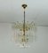Vintage Austrian Brass and Acrylic Chandelier from Orion, 1970s 1