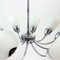 Mid-Century Chrome 10-Arm Ceiling Lamp, 1960s 7