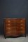 Antique Georgian Mahogany Serpentine Dresser 11