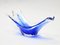 Cobalt Glass Bowl from Crystalex Novy Bor, 1970s 3